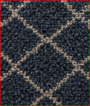 Synthetic Patterned Carpet Sample